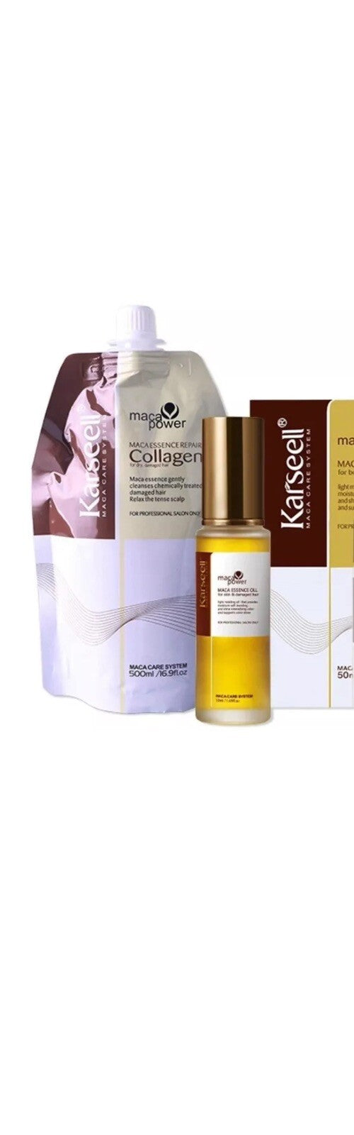 Hair Repair Set Shampoo Conditioner Mask MACA Argan Oil  Original (5