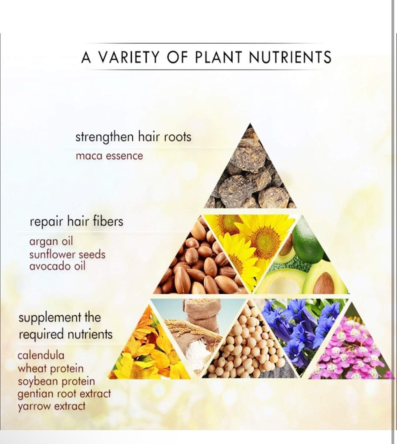 Hair Repair Set Shampoo Conditioner Mask MACA Argan Oil  Original (5