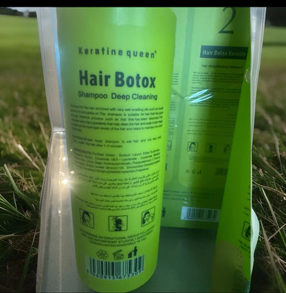 Keratin Queen Professional Hair  Botox Hair Straightening Treatment  For 1 Year