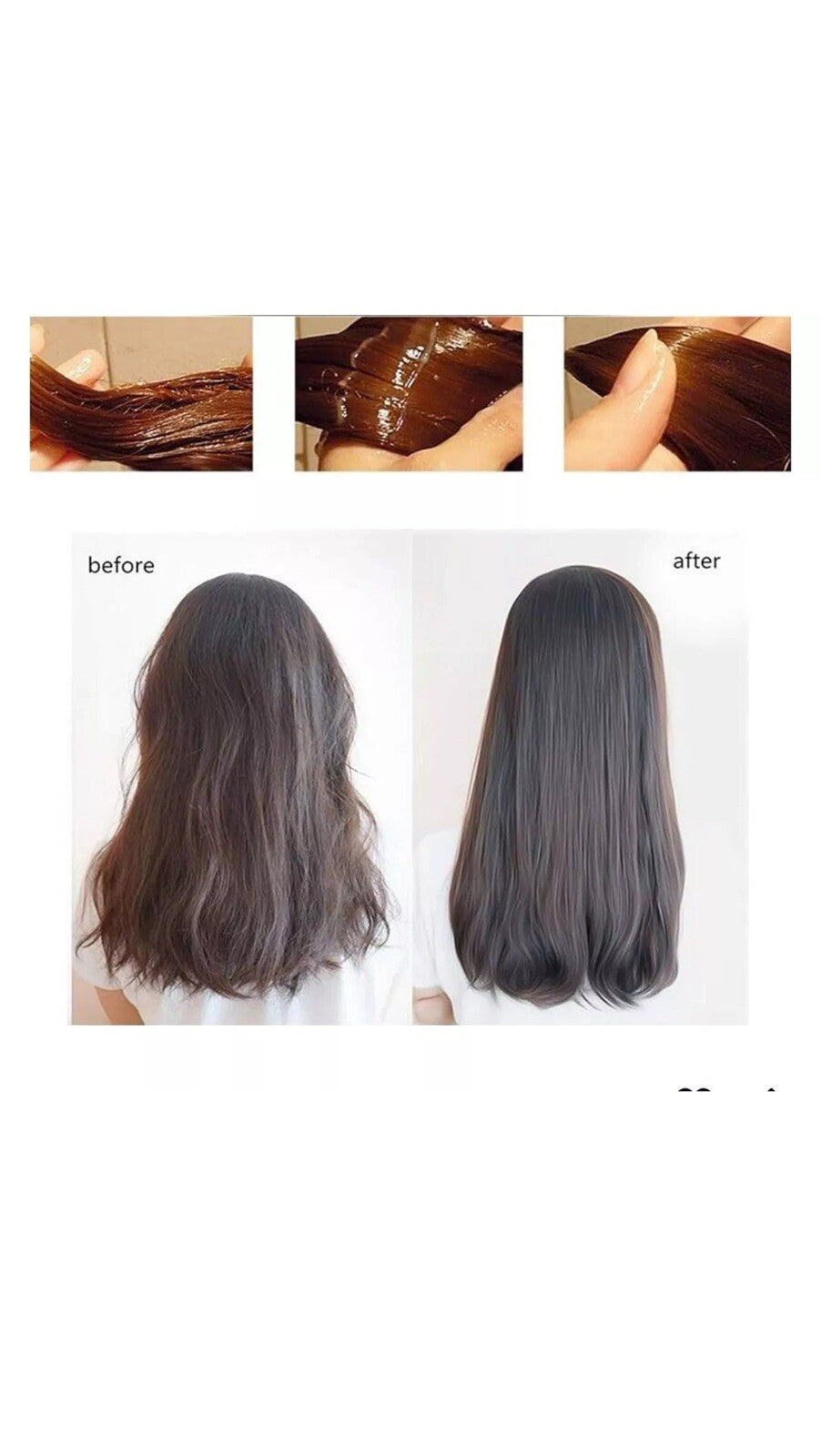 Collagen Dry Damaged Hair Repair Mask Plus Moroccan Argan Oil Treatment