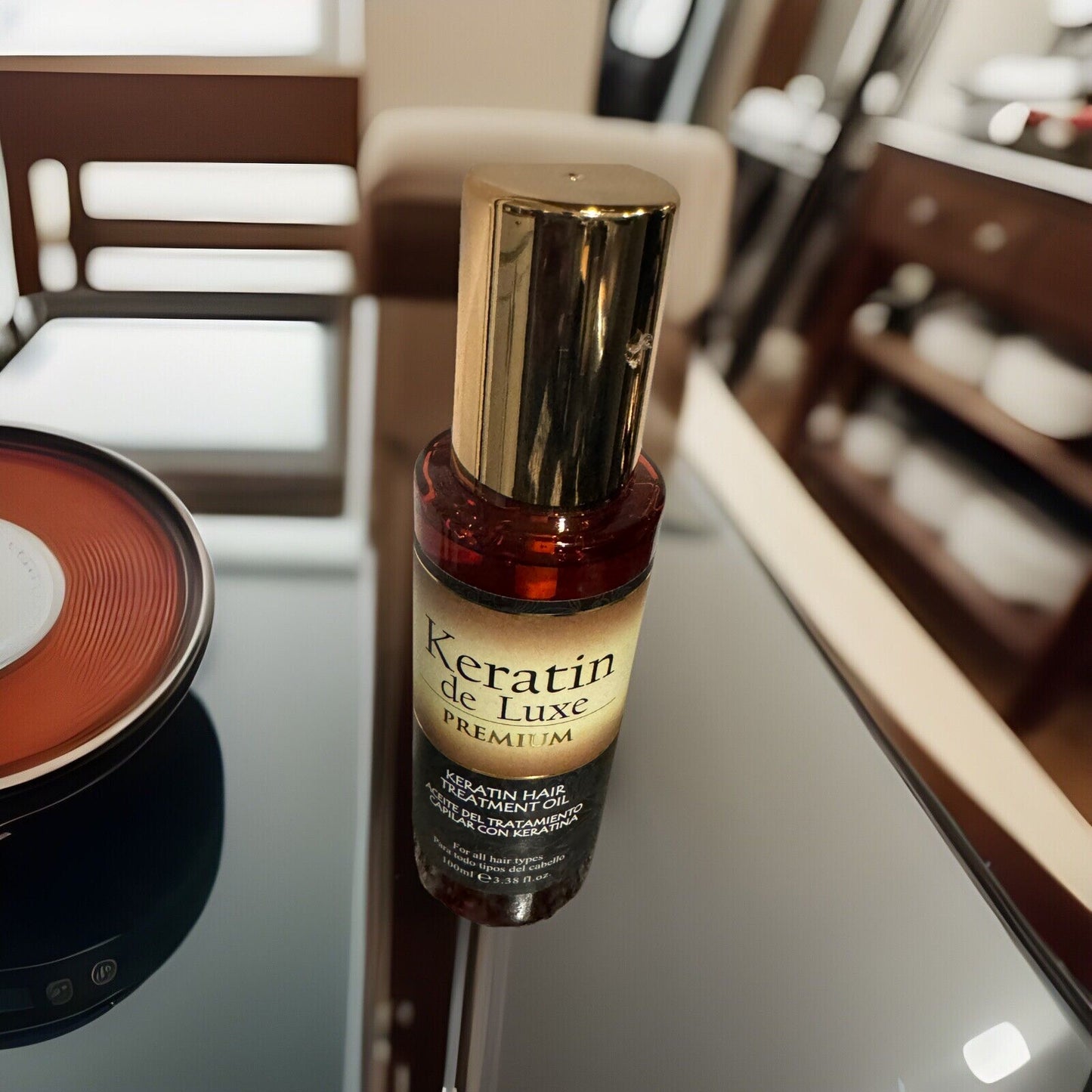 Keratin Deluxe Shampoo,Conditioner,Hair Mask ,and Treatment Oil Set Of 4(36.8oz)