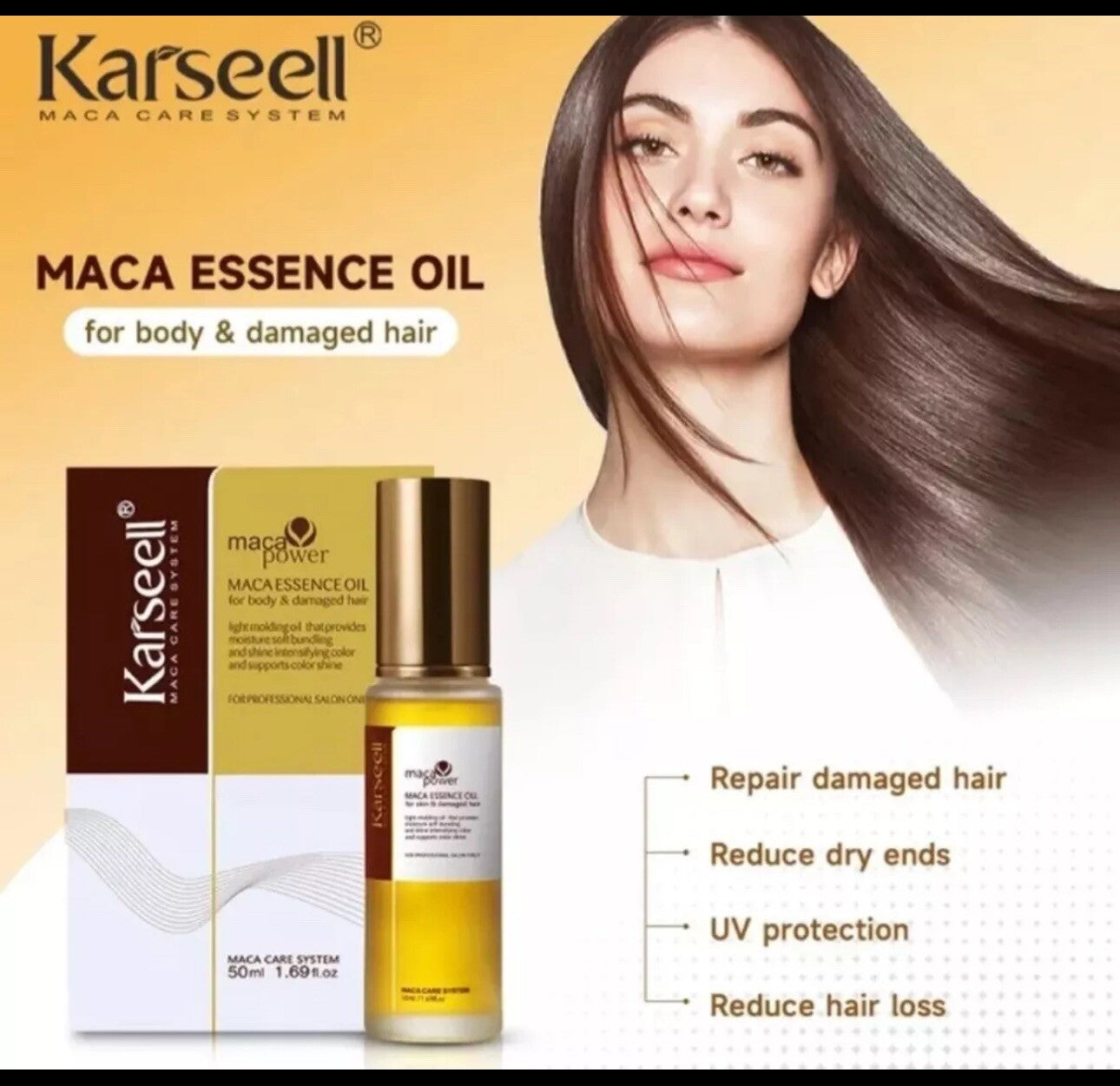 Collagen Dry Damaged Hair Repair Mask Plus Moroccan Argan Oil Treatment