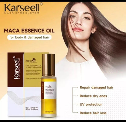 Collagen Dry Damaged Hair Repair Mask Plus Moroccan Argan Oil Treatment